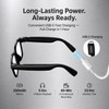 Tulbeys Camera Glasses with AI Smart Features and Open-Ear Audio