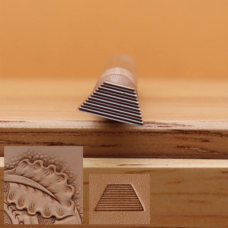 Singring Leather Stamping Tools Leaf Liner Stamp LeatherCrafts Carving Punches