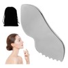 COYUN Gua Sha Edelstahl, Gua Sha Stein Gesichtswerkzeug, Guasha Scraping