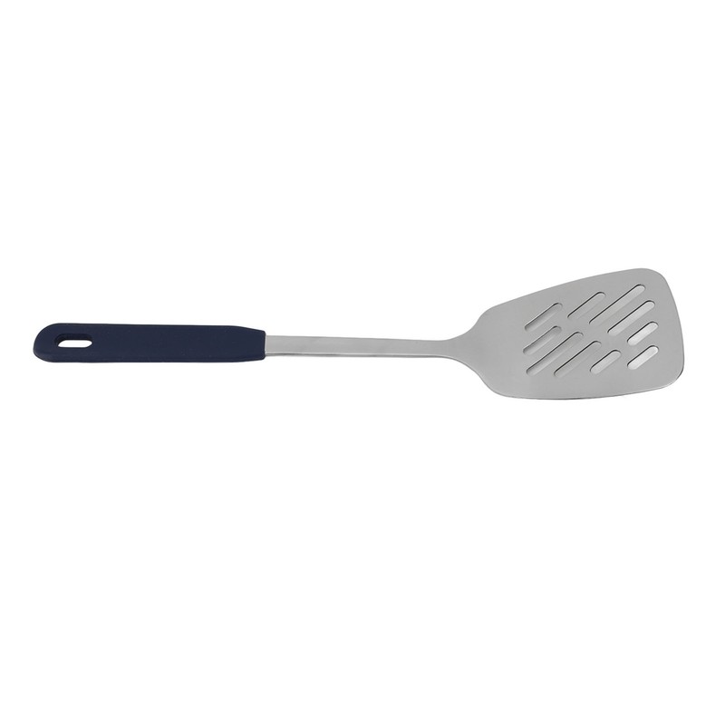 Cooking Spoon Rustproof Smoothly 304 Stainless Steel Spatula Skid Resistant