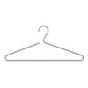 Wenko Lux Aluminium Hanger, Aluminum Silver, 0.8 x 42 x