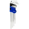 Silverline Expert Hex Key Imperial Set 10pce 1/16" - 3/8"