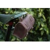London Craftwork RAW-Waxed Genuine Leather Saddle Bag / Handlebar Bag
