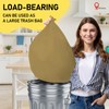 Hereisa Gold Plastic Tablecloths 2 Pack Solid Disposable Table Covers