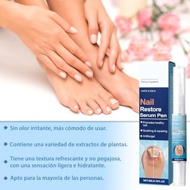3PCS Tratamiento de Uñas, Cuidado de Uñas, Suero para el Crecimiento de Uñas, Tratamiento para Uñas Descoloridas y Gruesas, Cuidado Intensivo para Uña