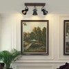 SEEBLEN 3-Light Kitchen Light Fixtures, Adjustable Ceiling/Wall Mount Spotlight, Industrial
