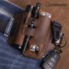 Gentlestache Multitool Belt Sheath, EDC Leather Belt Organizer, Belt Holder