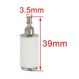 HIPA Fuel Filter for Husqvarna 128LD 124 125 128 Series String Trimmer Brush Cuter Pole Pruner Edger Weedeater Poulan Craftsman Gas Leaf Blower - Pack of 10