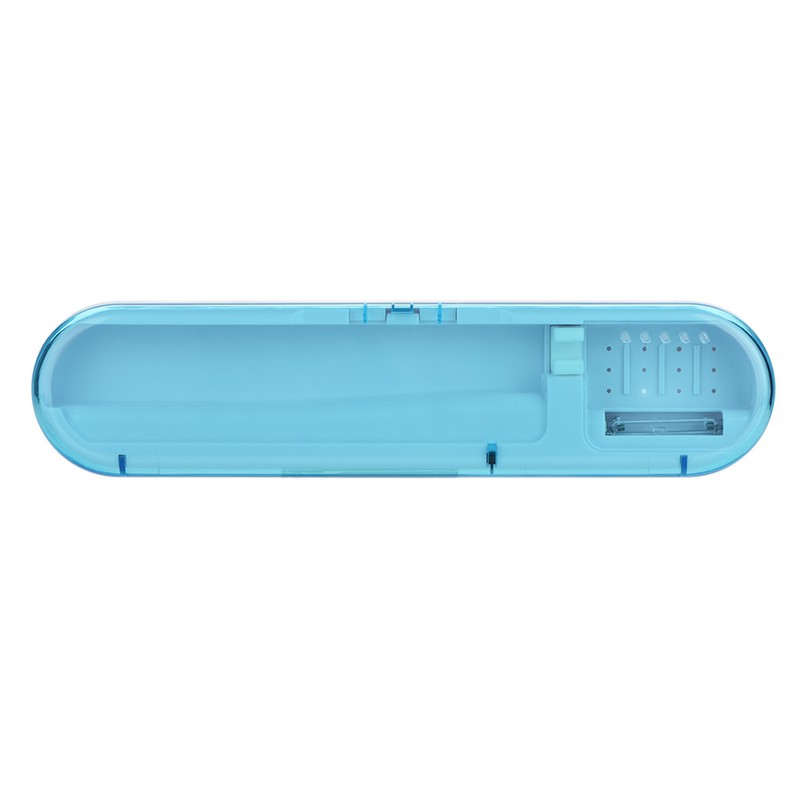 Antibacteria UV Light Portable Toothbrush Sterilizer Sanitizer Cleaner Disinfection Blue