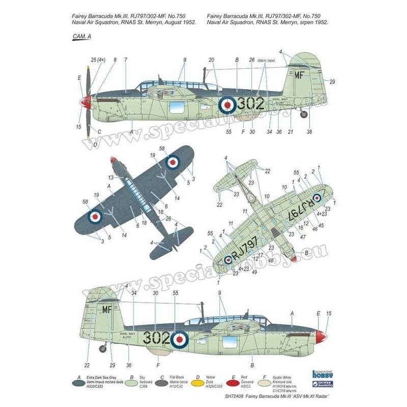 Special Hobby SH72408 Scale Model kit, Unpainted