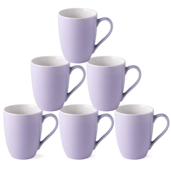 GBHOME 16 oz Large Porcelain Coffee Mugs Set of 6,
