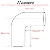TuoLauthon TuoLauthon 4-Ply High Performance 90 Degree Elbow Reducer Coupler