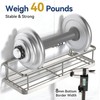 YASONIC Shower Caddy Adhesive, No Drill Bathroom Shower Organizers, with