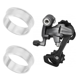 SG Store 2pcs Bicycle Bottom Bracket Bicycle BB Shaft Bottom Bracket Washer Aluminum Alloy Bicycle BB Adapter HTII to compatible with SRAM GXP Bottom Bracket