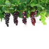 caiyjhao 2PCS Red Simulation Grapes, Fake Fruit Grapes Artificial Grapes
