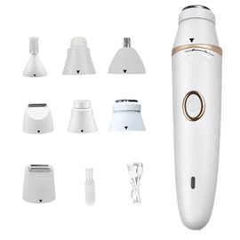 Jaxbo Epilator Pro 3.0 Women Face Epilator, Pro 3.0 Facial Hair Removal for Women, Hair Removal for Face,7-in-1 Painless Body Shaver,Suitable for Body, Legs, Underarm