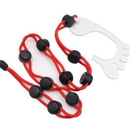 VOANZO Sock Organiser Sock Clips for Washing Machine and Dryer, Sock Holder for Washing, Drying and Finishing Socks, Red, Pack of 2, Plastic