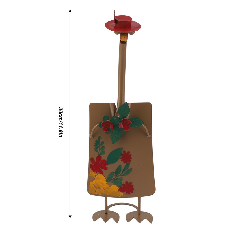 Couple Duck Shovels Ornaments Iron Art Exquisite Hand Painted Fun