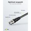 Wentronic AVK 176-1000 10.0m Audio Video Cable BNC Plug to