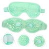 VICASKY 2pcs Cooling Eye Patch Soft Gel Eye Masks for