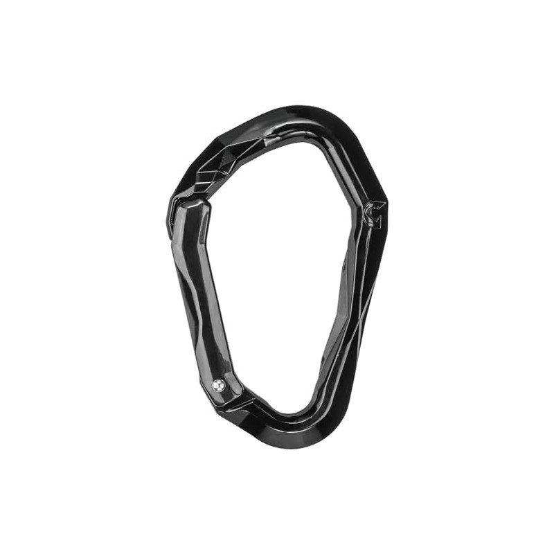 Grivel GVRSK16S Climbing Climbing Carabiner Stealth Straight Black (BLK)