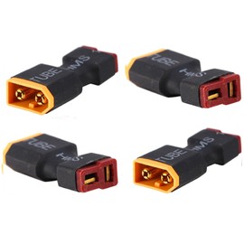 4PCS ShareGoo XT60 Male to Deans T Plug Female Connector Adapter RC Car Boat Drone LiPo NiMH Battery ESC Connector Adapters