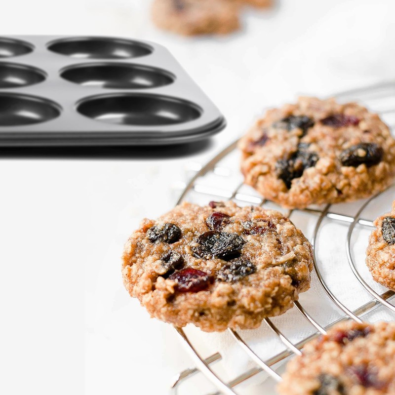 Muffin Top Pan 2 Pack Baking Pans Whoopie Pie Pan,