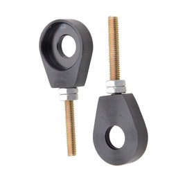 GOOFIT 15 mm Performance Chain Tensioner Set Motorcycle Chain Regulator Pitbike Replacement for ATV Scooter Moped Black