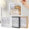 PARTY BESTBUY Shadow Box Frame,Travel Memory Box for Filling DIY