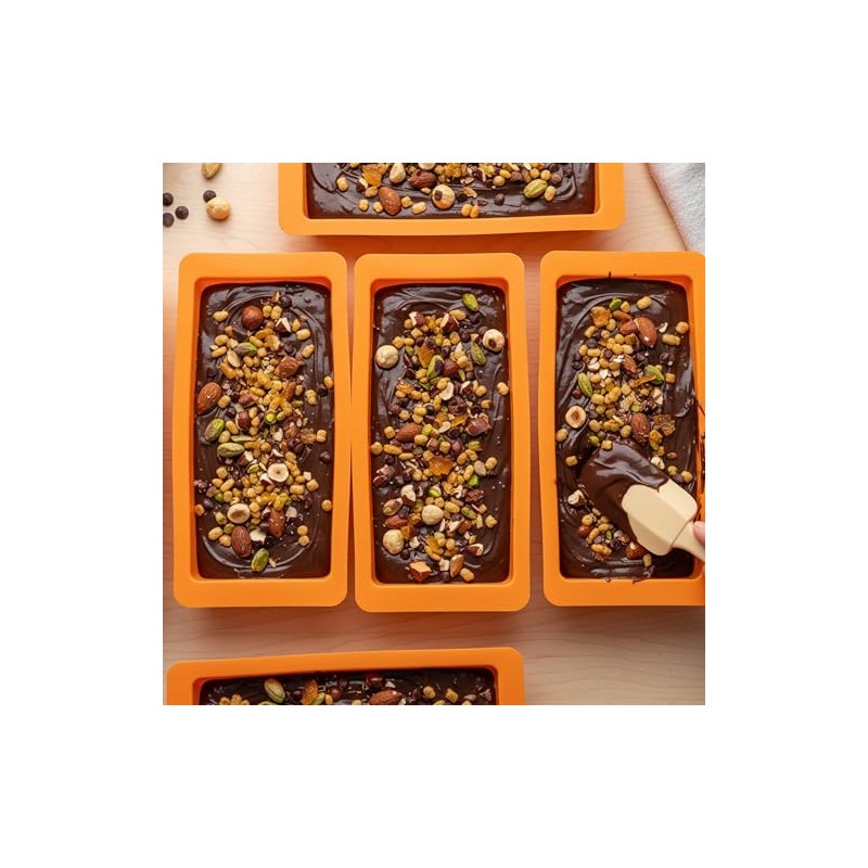 IBILI Nougat Mould Set Plain & Diamonds 2 Pieces, polyethylene