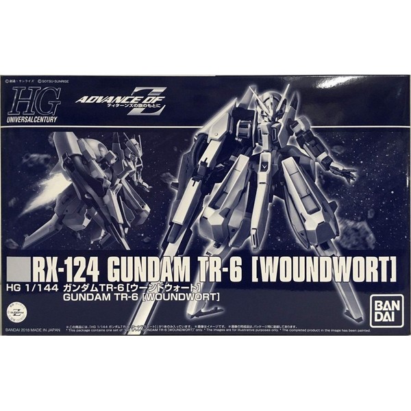 BANDAI HGUC 1/144 Gundam TR-6 [Woundwort] (Japan Import)