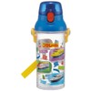 Skater (Skater) Thermos 480ml Plarail 24 Plastic Clear Bottle for