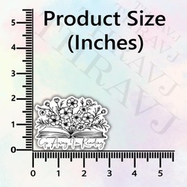 3Pcs Go Away I'm Reading Humor Quotes Vinyl Stickers Durable for Laptops Water Bottles Phones Tumblers Notebooks Cars Mugs Size 2.2 x 3 Inch