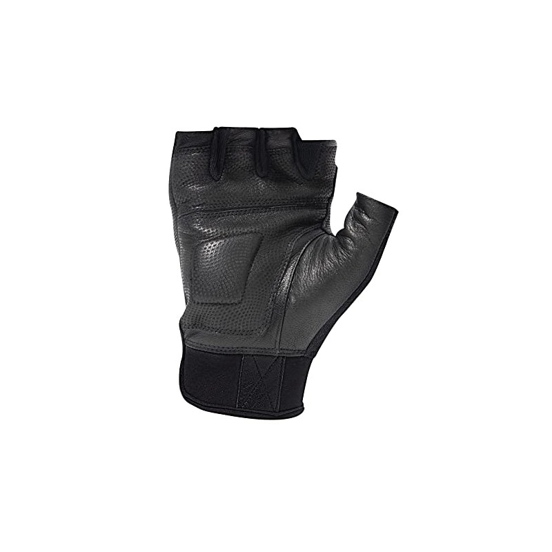 Fingerless Cut and Fire Resistant Carbon Hard Knuckle Gloves Black