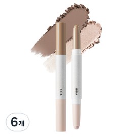 Bbia last contour stick 2.4g, 01 warm detail, 6 pcs / 삐아 라스트 윤곽 스틱 2.4g, 01웜 디테일, 6개
