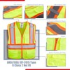 Safety Vest High Visibility-KAYGO KG0100,Reflective vest with 4 Pockets and