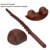 Wooden Scraping Stick Cellulite Removal Lymphatic Drainage 10 Beads Gua