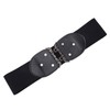 Syuer Women Retro Style Stretchy Waist Belt Vintage Elastic Wide