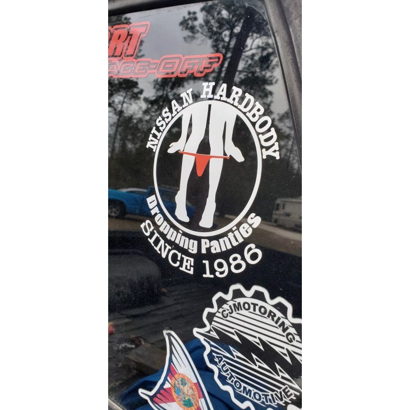 Nissan Hardbody “Dropping Since 1986” Sticker