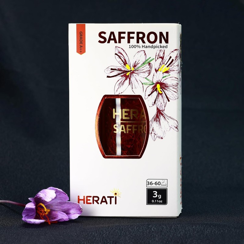 Herati Premium Saffron 3 Grams Superior Saffron Threads, High Premium