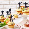 Decorazione per torte di addio al nubilato, 24 pezzi, decorazione