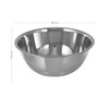 Buckingham Premium Deep Mixing Bowl Meal Preparation Durable Stainless Steel