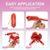 PATIKIL 6 Pcs Large Pull Bow Gift Wrapping, 9 Inch