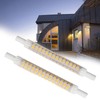 2Pcs R7S 98LED Bulb Double Ended 118mm Dimmable Flood Light