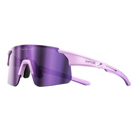 KAPVOE Kids Baseball Glasses Youth Sports Sunglasses Softball Cycling Running Shades Boys Girls Age 3-14 - K9035