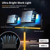 24000 Lumen LED Work Lights with Stand, Floodlight Work Light