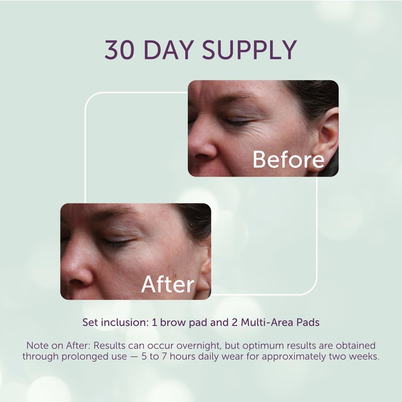 Silcskin Facial And Brow Pads Set Reusable Silicone Pads For