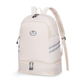 HUA ANGEL Waterproof Carry on Backpack for Men & Women Lightweight Laptop Travel Backpack with Shoe Compartment for Sports