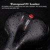 Hmfmdy Bicycle Saddle, Bicycle Saddle with Double Spring, Ergonomic Bicycle