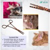 Dog Cat Pet Ear Hair Puller 5.5" Hemostat Forceps with
